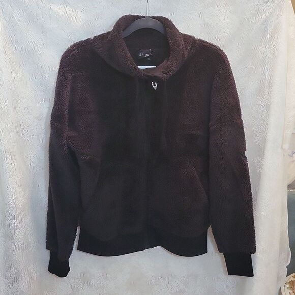 Spyder Black Bailey Sherpa ZipperJacket Size Small, NWT - Picture 2 of 8